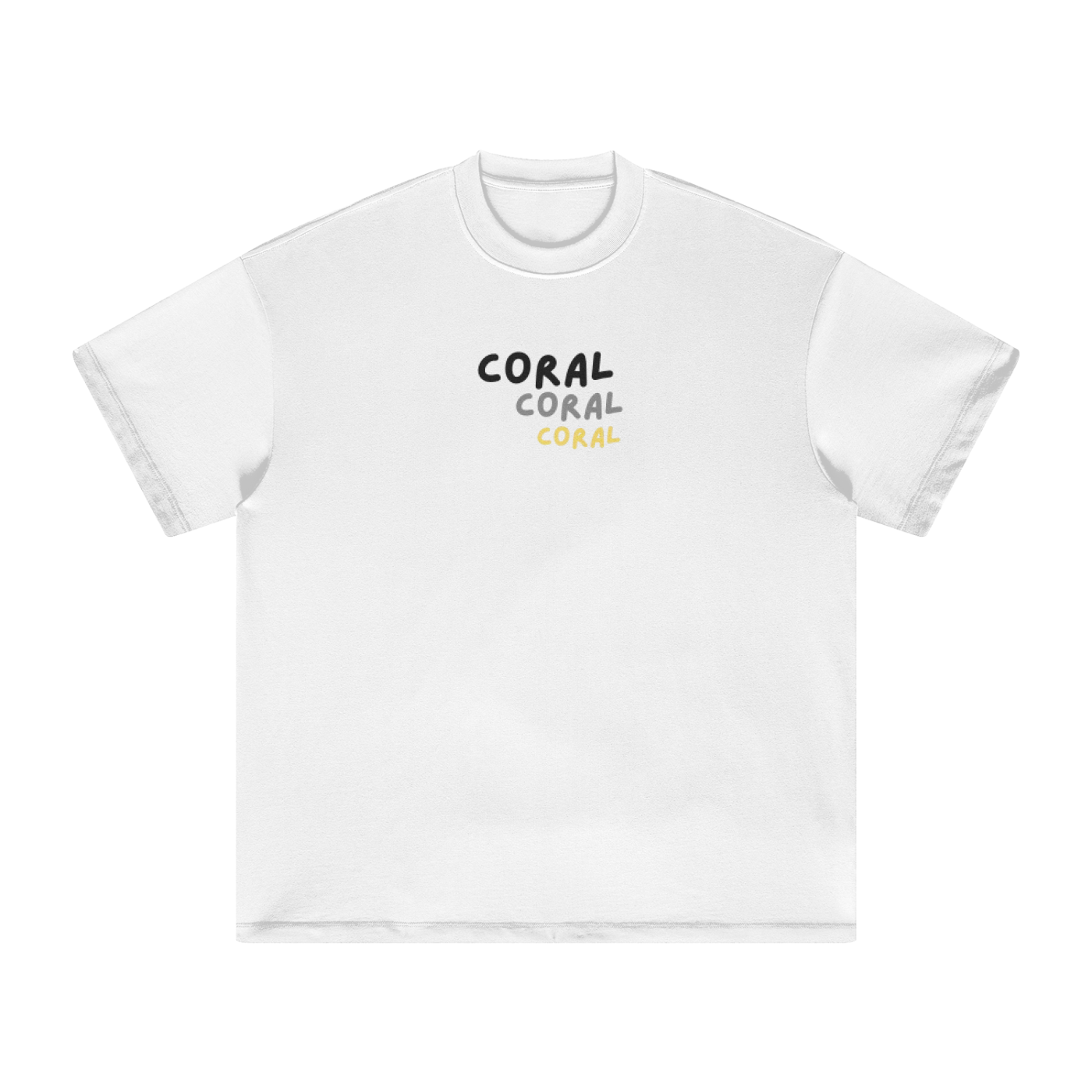 Coral Triple Tee